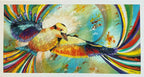 Kookaburra In Flight | Fine Art Reproduction | Multiple Sizes | Sally McLean Artist