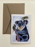 Gumtree Reverie | Greeting Card | Australian Wildlife