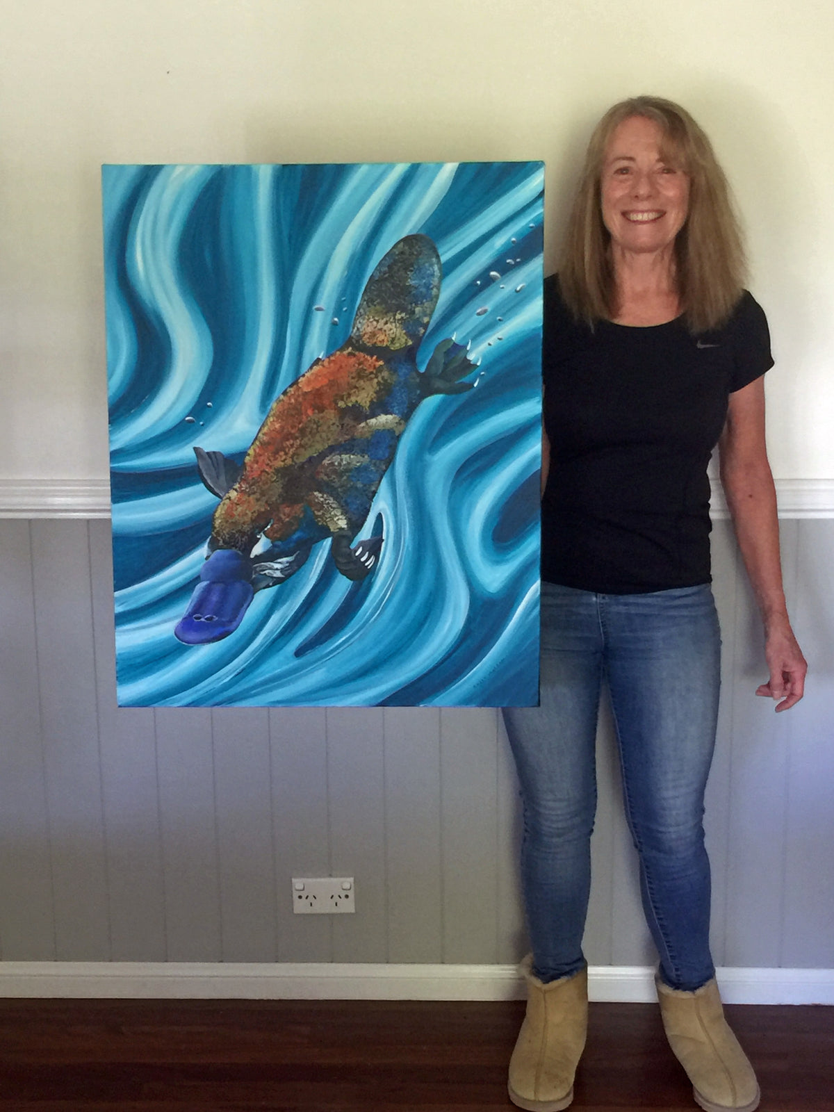 Platypus | Acrylic Original Artwork | Australian Wildlife Art