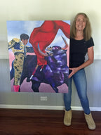 Andale Toro | Acrylic Original Artwork | Australian Wildlife Art