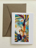 Kookaburra In Flight | Greeting Card | Australian Wildlife