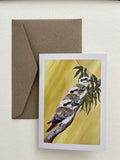 Kookaburra Trio | Greeting Card | Australian Wildlife