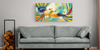 Kookaburra In Flight | Acrylic Original Artwork | Australian Wildlife Art