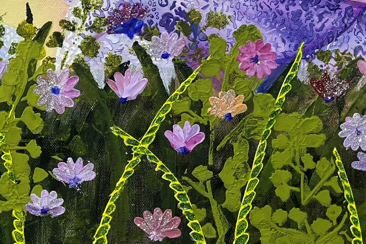 Royal Ascot | Acrylic Original Artwork | Sally McLean Artist