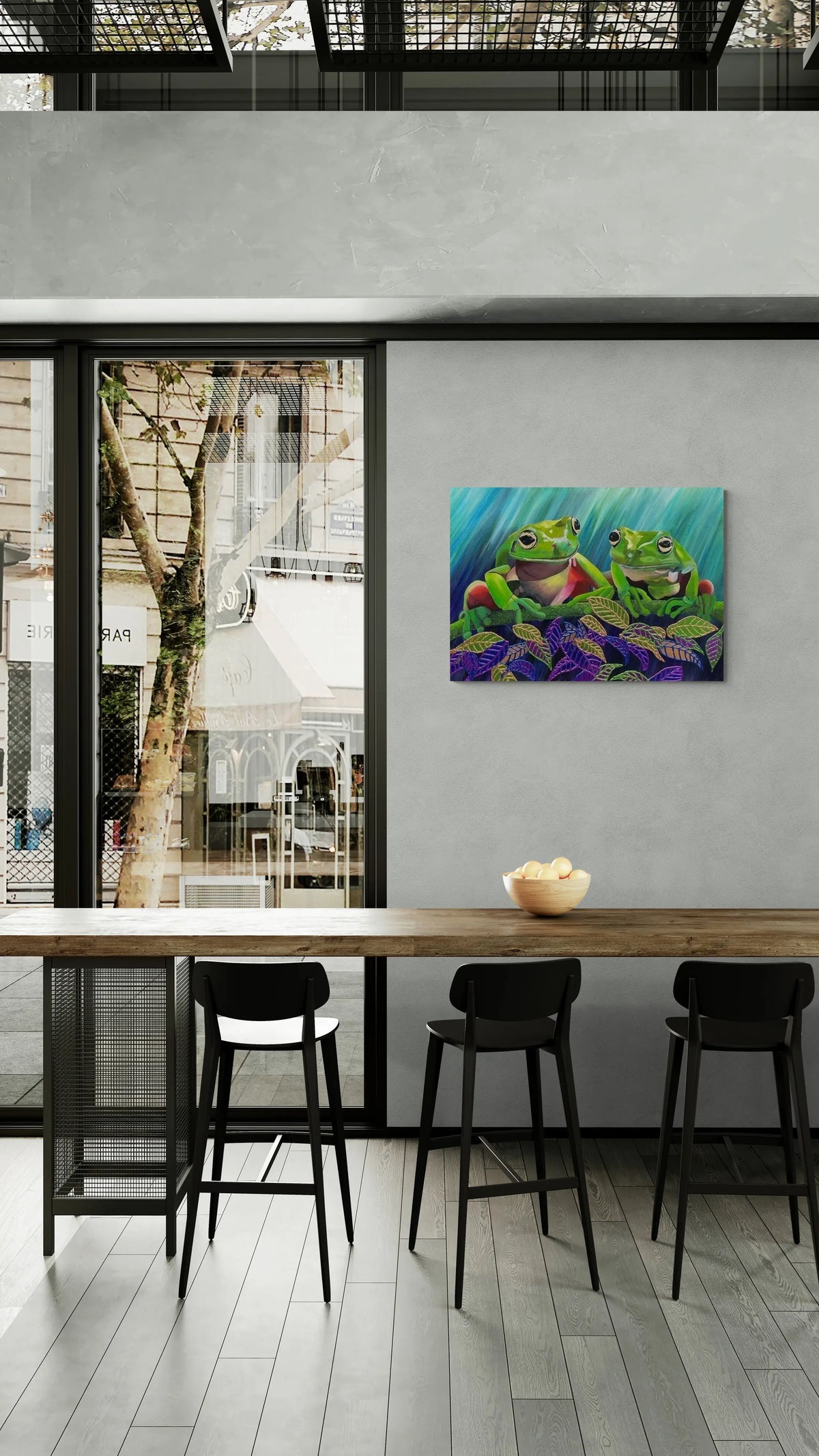 Ribbit Ribbit | Acrylic Frog Original Artwork | Australian Wildlife Art