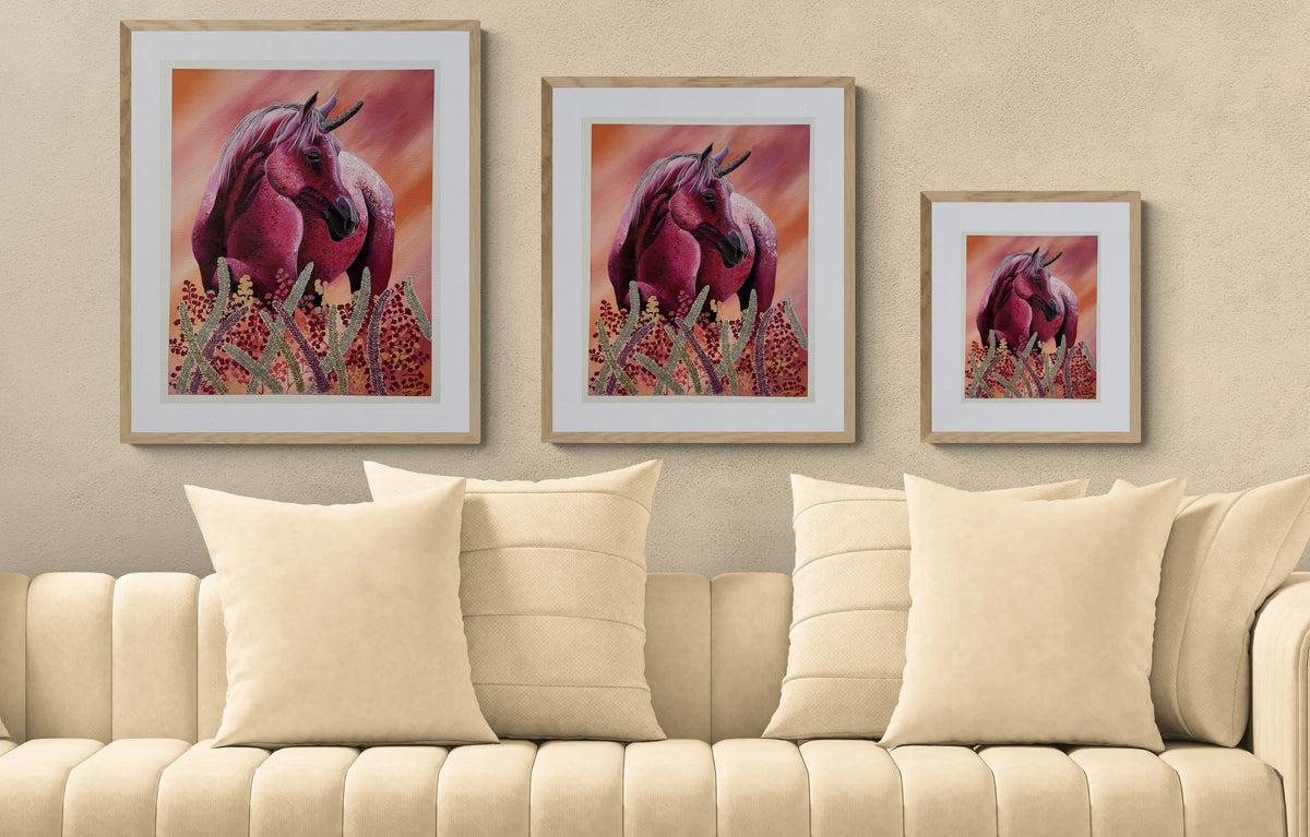 Unicorn Magic | Fine Art Reproduction | Multiple Sizes | Sally McLean Artist