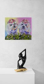 Royal Ascot | Acrylic Original Artwork | Sally McLean Artist